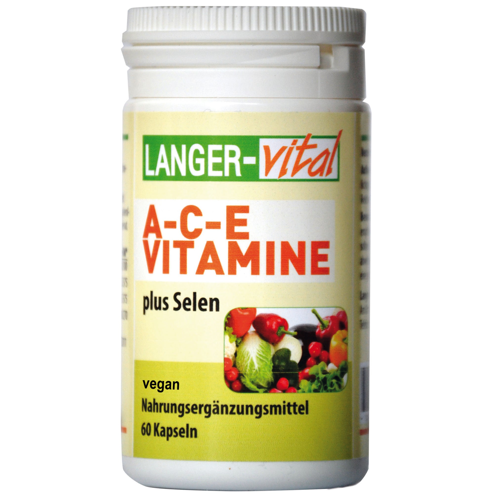 A-C-E Vitamine + Selen, 60 Kapseln