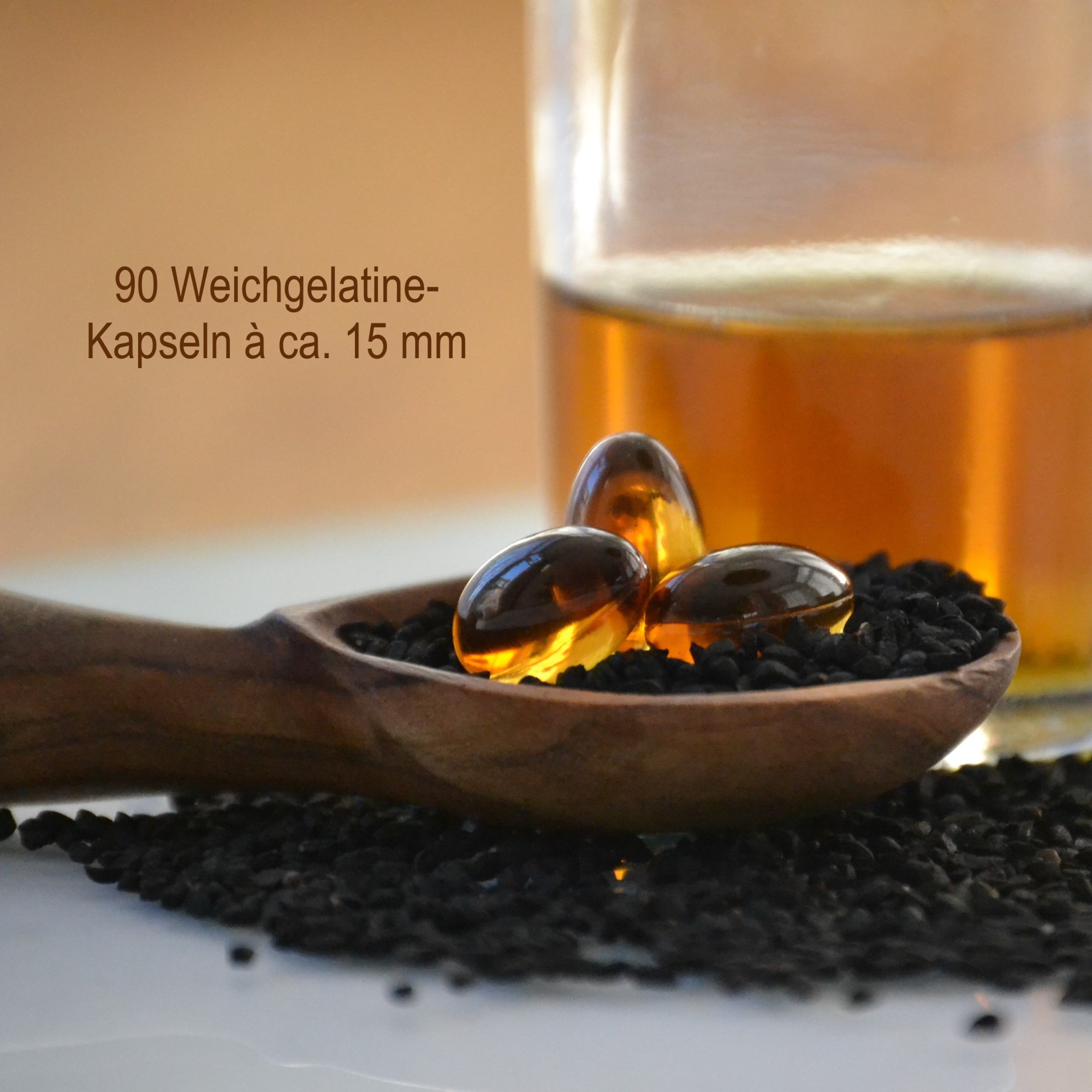 Schwarzkümmelöl, 90 Kapseln