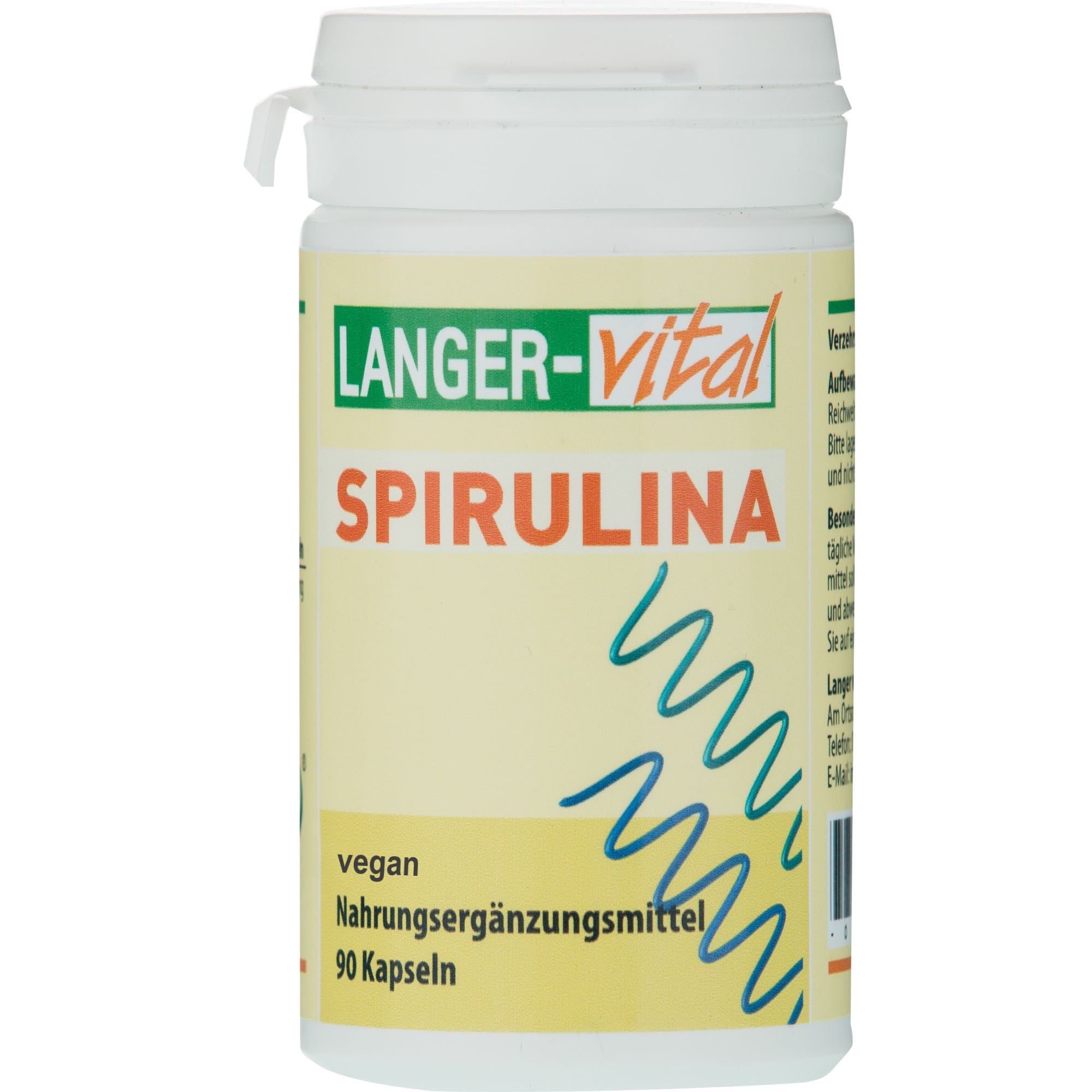 Spirulina, 90 Kapseln