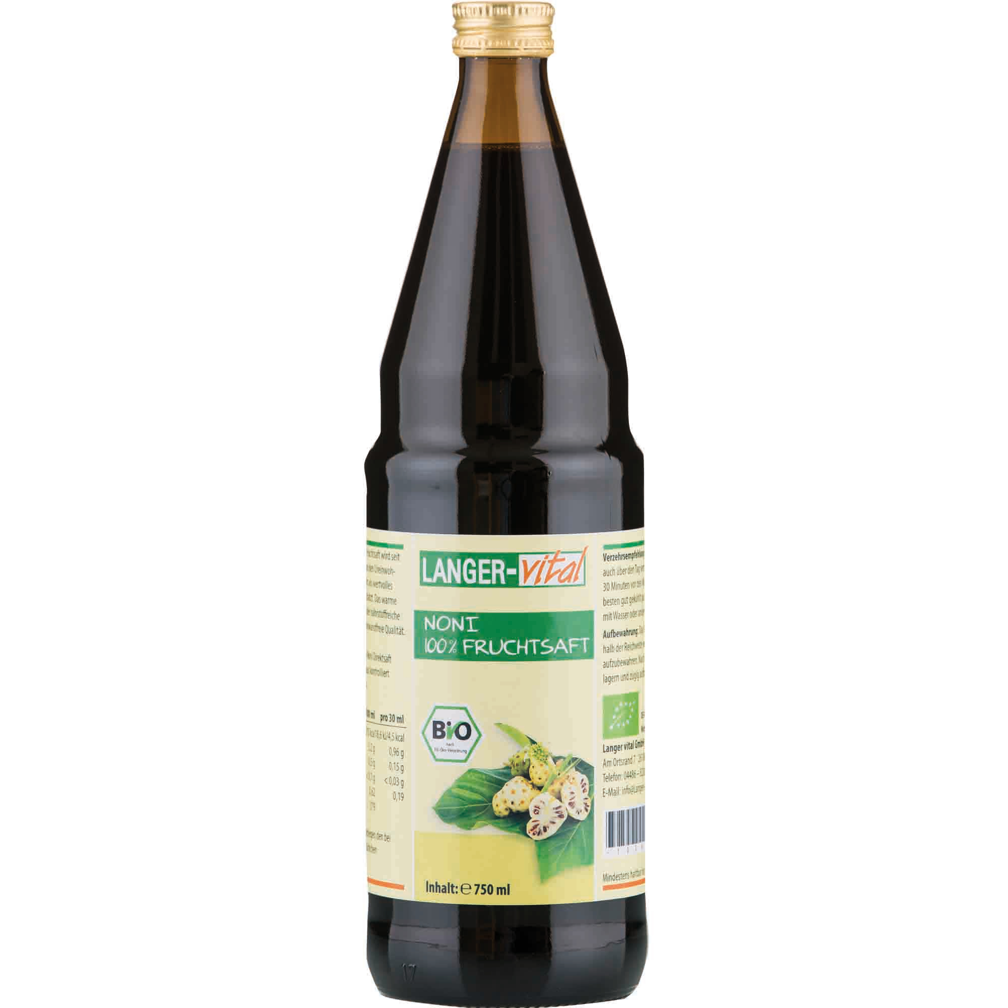 NONI 100% Fruchtsaft Bio, 750 ml