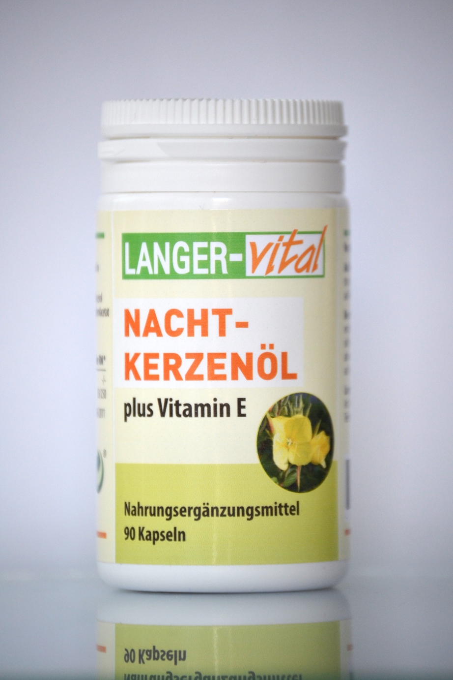 Nachtkerzenöl plus Vitamin E, 90 Kapseln