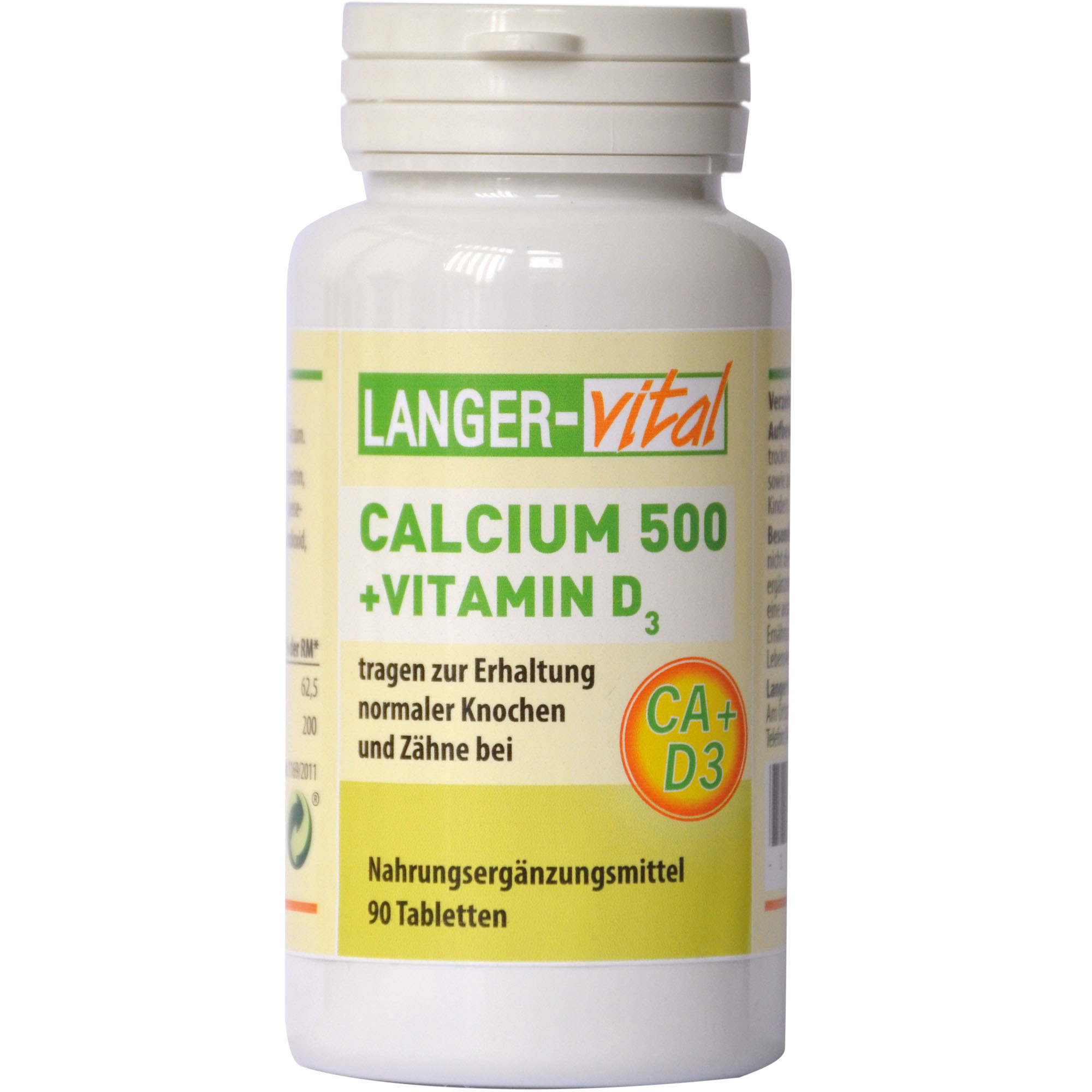 Calcium 500 + D3, 90 Tabletten