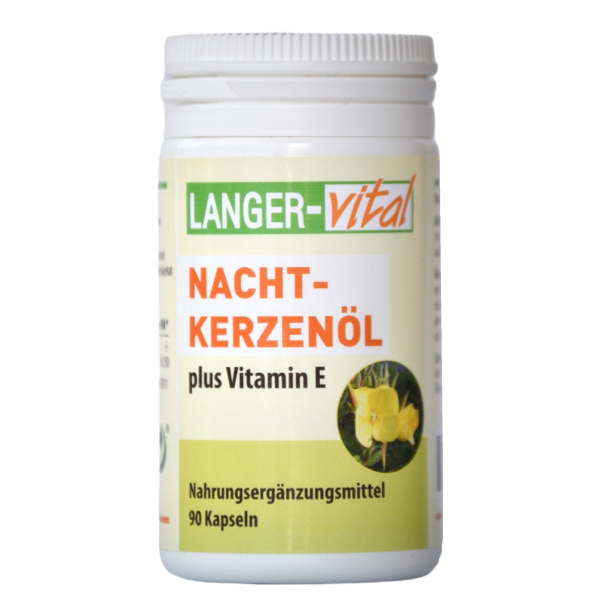 Nachtkerzenöl plus Vitamin E, 90 Kapseln