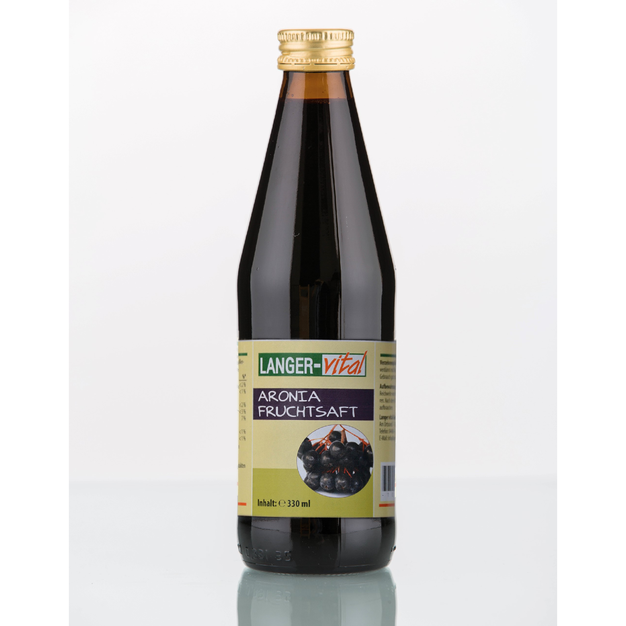 Aronia Fruchtsaft, 330 ml
