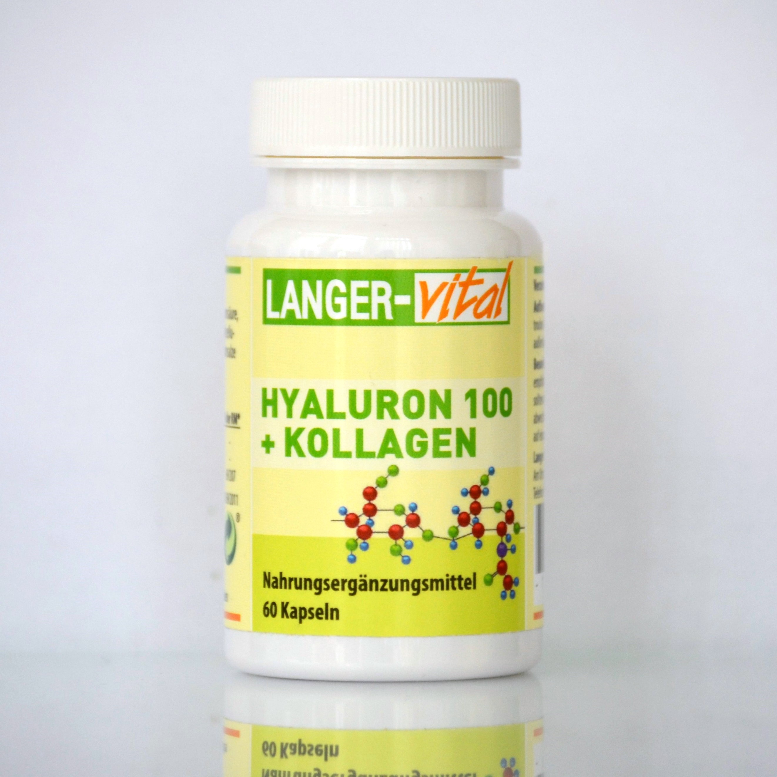 Hyaluron 100 + Kollagen, 60 Kapseln