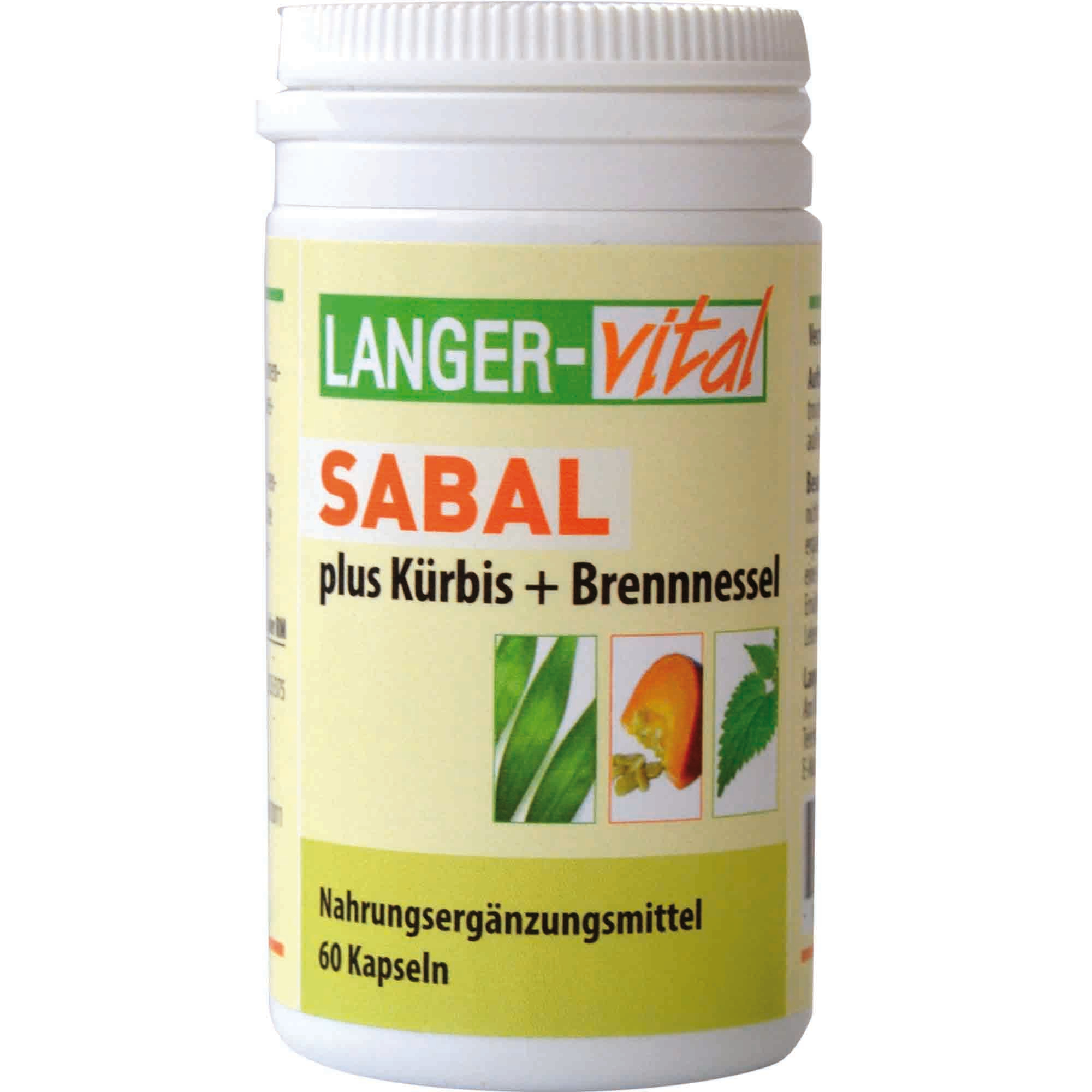Sabal plus Kürbis+Brennnessel, 60 Kapseln