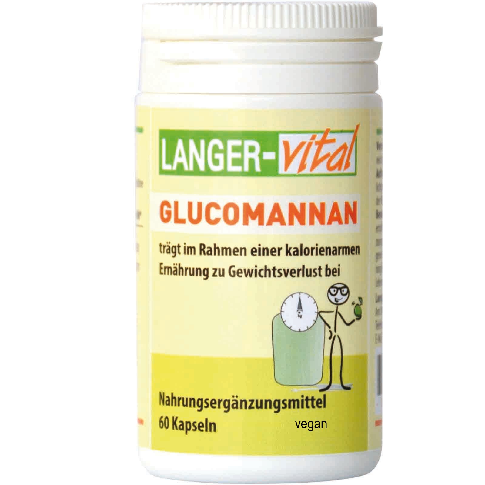 Glucomannan, 60 Kapseln