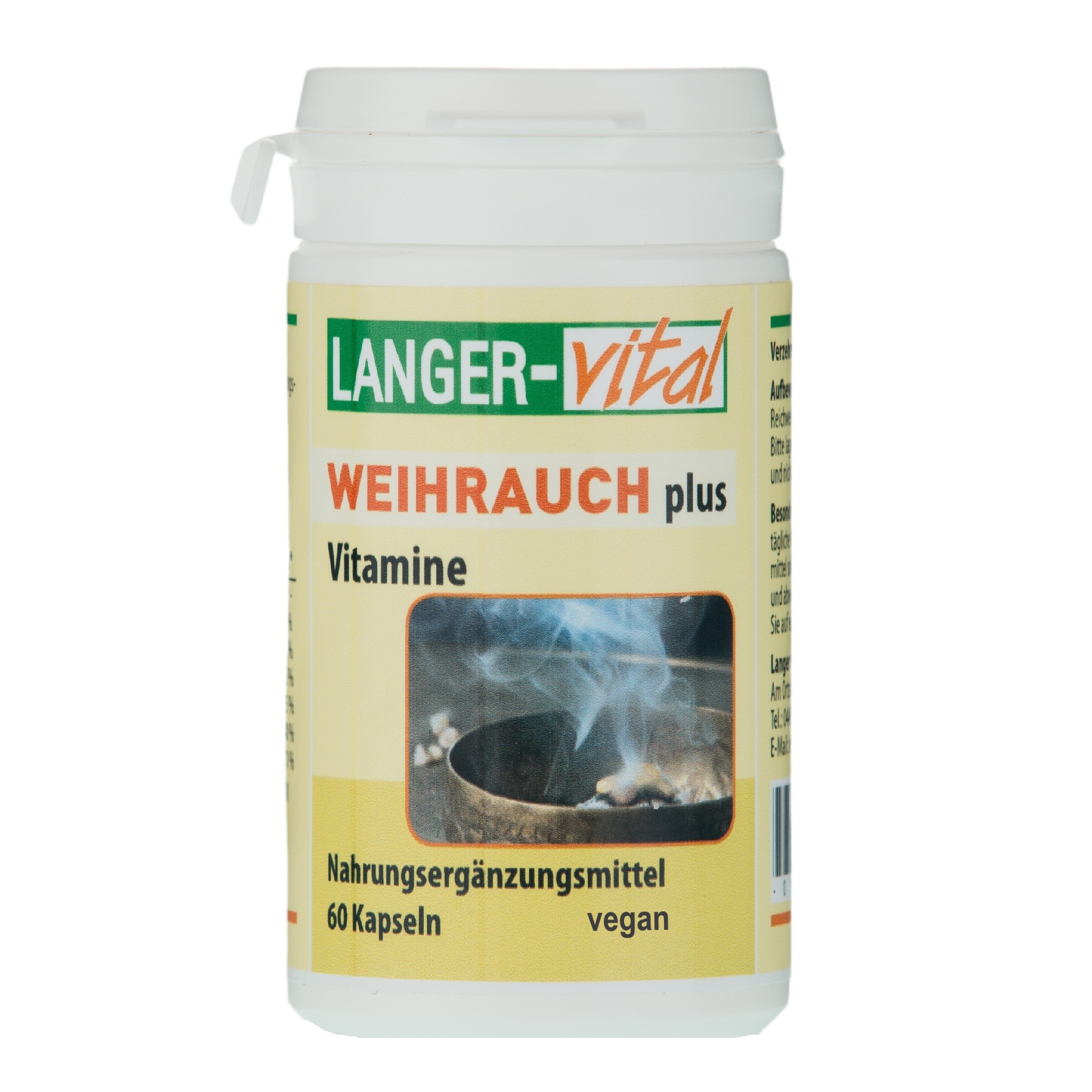 Weihrauch plus Vitamine, 60 Kapseln
