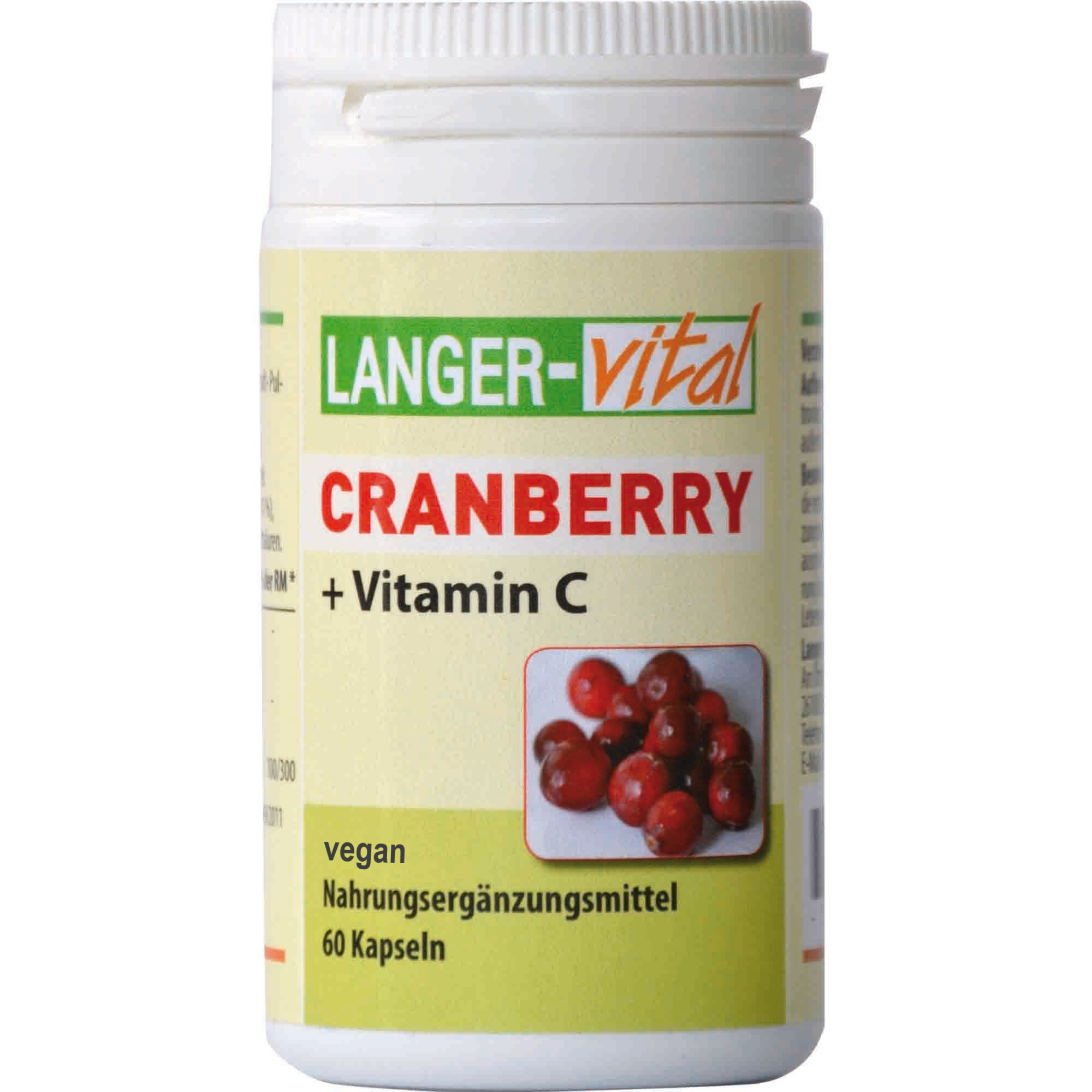 Cranberry + Vitamin C, 60 Kapseln
