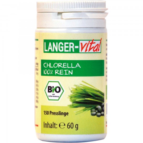 Chlorella Bio 100% rein, 150 Presslinge