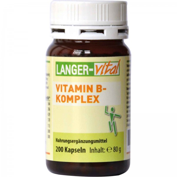 Vitamin B-Komplex, 200 Kapseln