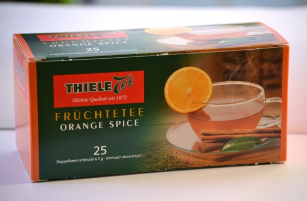 Thiele Tee Orange Spice, 25 x 2 g Beutel