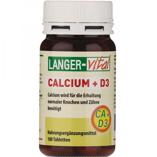 Calcium + D3, 100 Tabletten