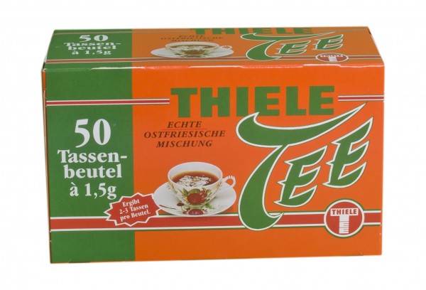 Thiele Tee, Echte Ostfriesische Mischung, 50 x 1,5 g Beutel