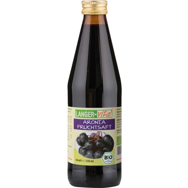 Aronia Fruchtsaft Bio, 330 ml
