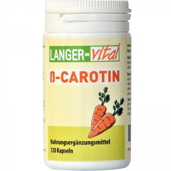 Beta-Carotin (ß-Carotin), 120 Kapseln