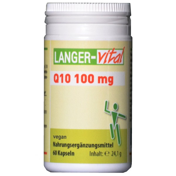 Q10 100 mg Coenzym, 60 Kapseln