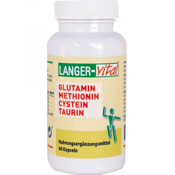 Glutamin-Methionin-Cystein-Taurin, 60 Kapseln