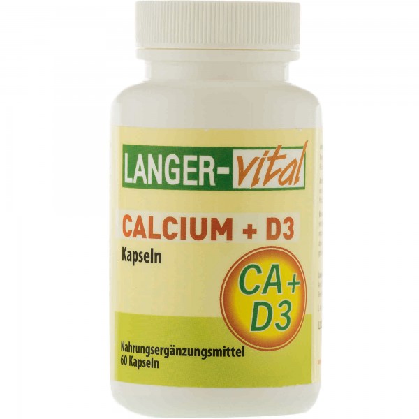 Calcium + D3, 60 Kapseln